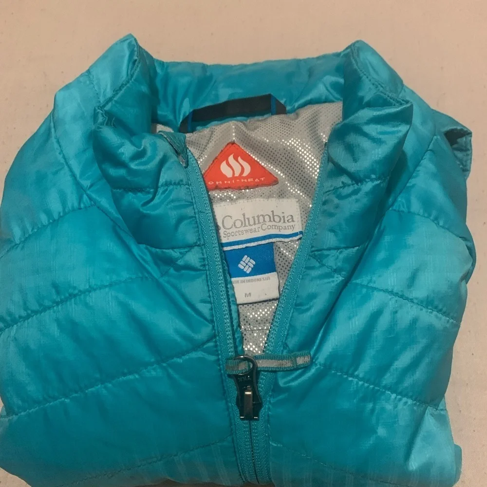 Columbia Kids' Teal Puffer Jacket